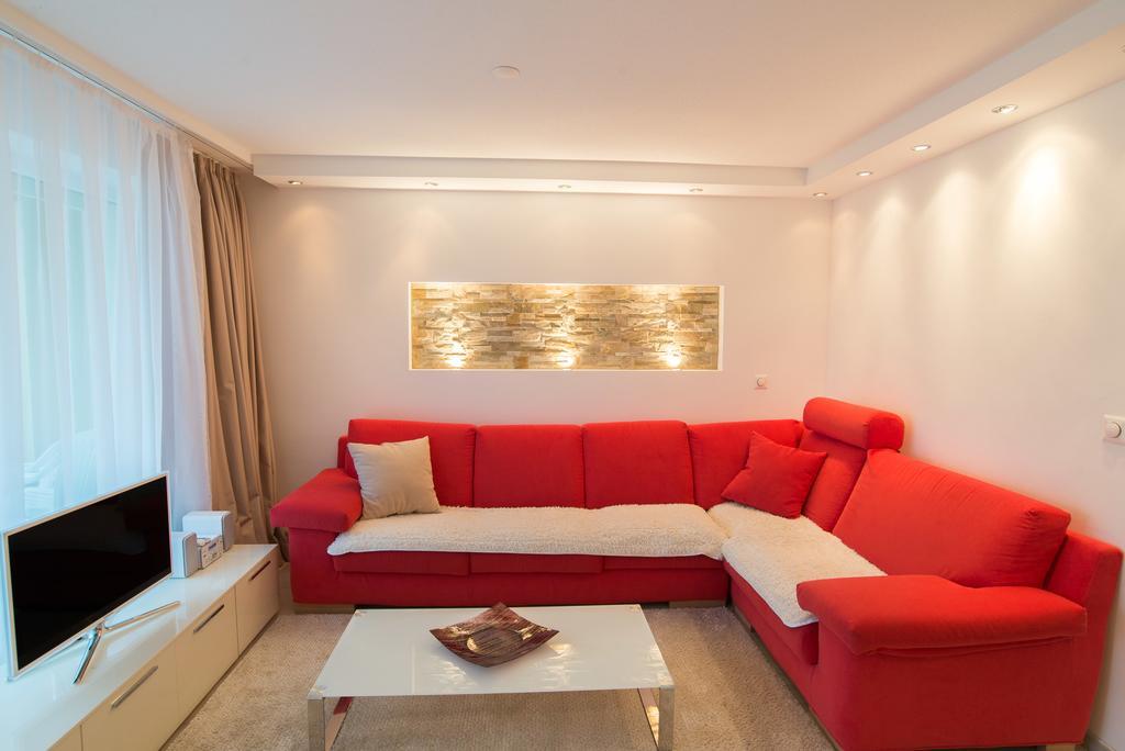 Haus Cristal Appartement Leukerbad Kamer foto