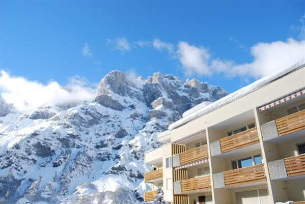 Haus Cristal Appartement Leukerbad Buitenkant foto