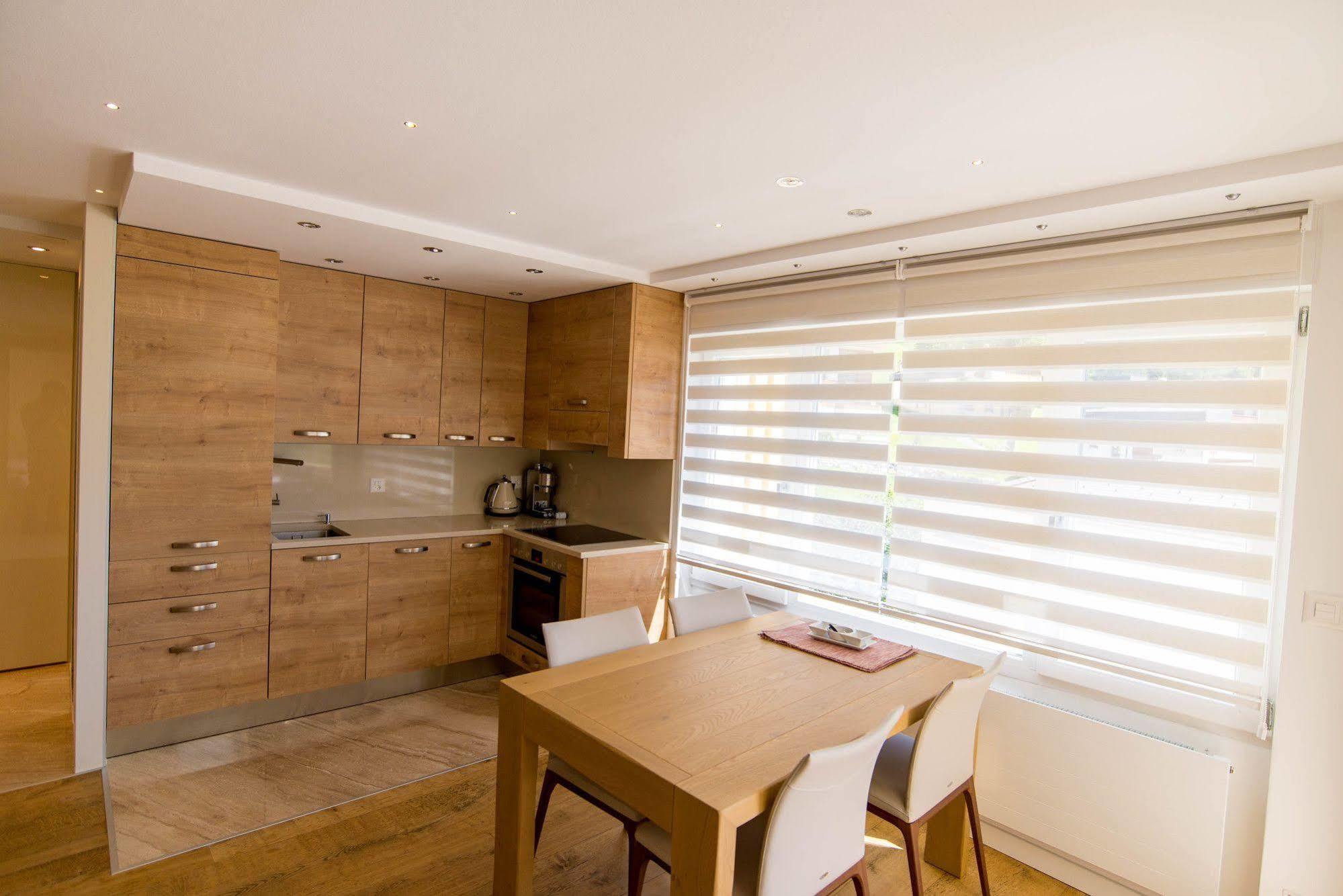 Haus Cristal Appartement Leukerbad Buitenkant foto