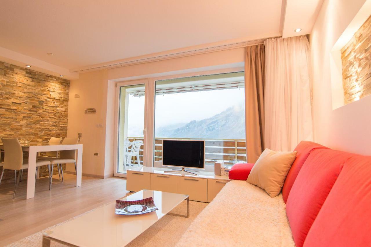 Haus Cristal Appartement Leukerbad Buitenkant foto